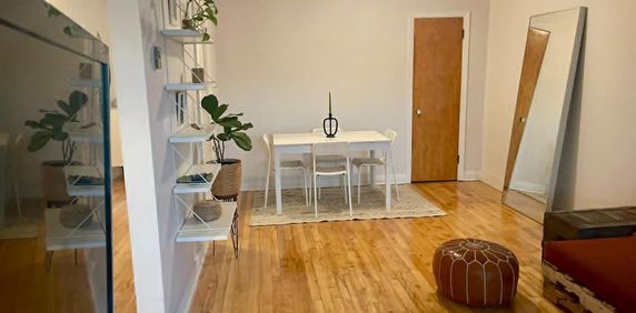 ❁Grand 5½ lumineux meublé — 2 chambres + bureau fermé — à 2 min du métro Fabre (Villeray)❁ - Photo 2