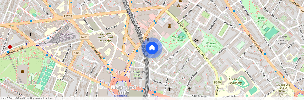 Telford House (3 bed no living room)