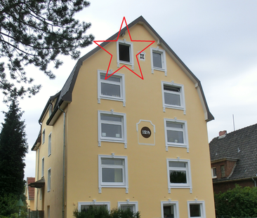 Helle 2-Zimmer-DG Wohnung in Iserbrook gut angebunden von Privat - Foto 3