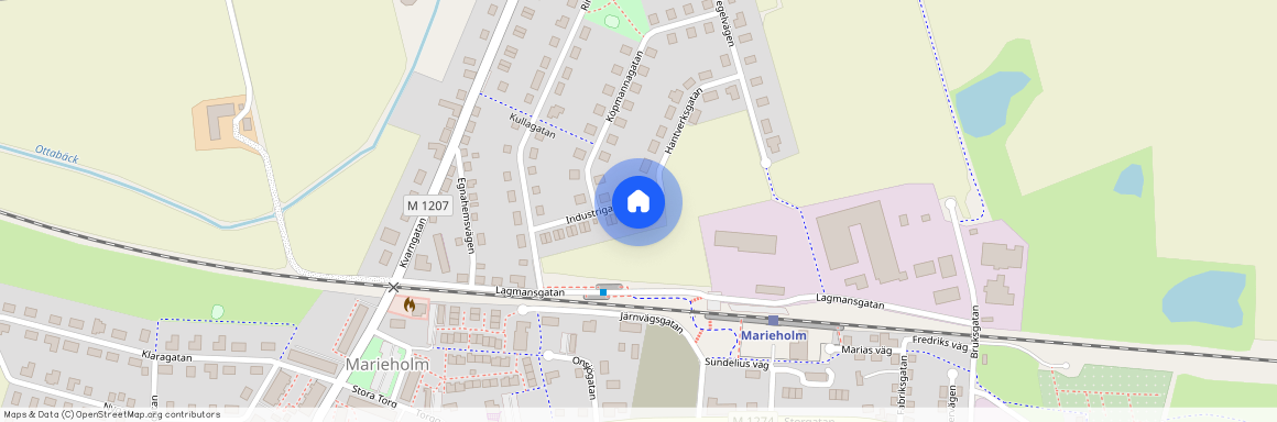 Industrigatan 14A, Marieholm