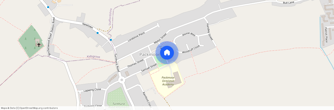 Carr Street Packmoor, Stoke-On-Trent