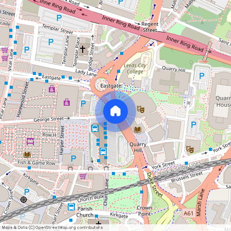 Skyline, St. Peters Street, Leeds