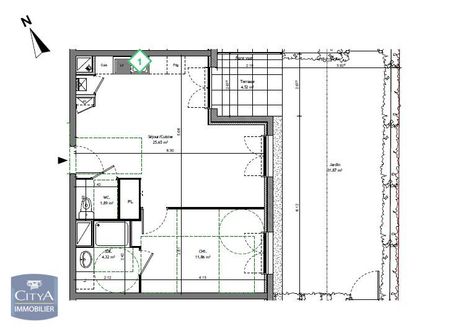 Location Appartement 2 pièces 43m² BONNEVILLE 74130 - Photo 5