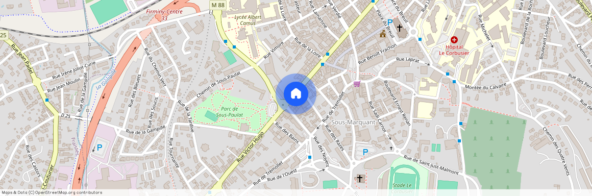 Loire (42), 28 RUE VICTOR HUGO, 42700, Firminy