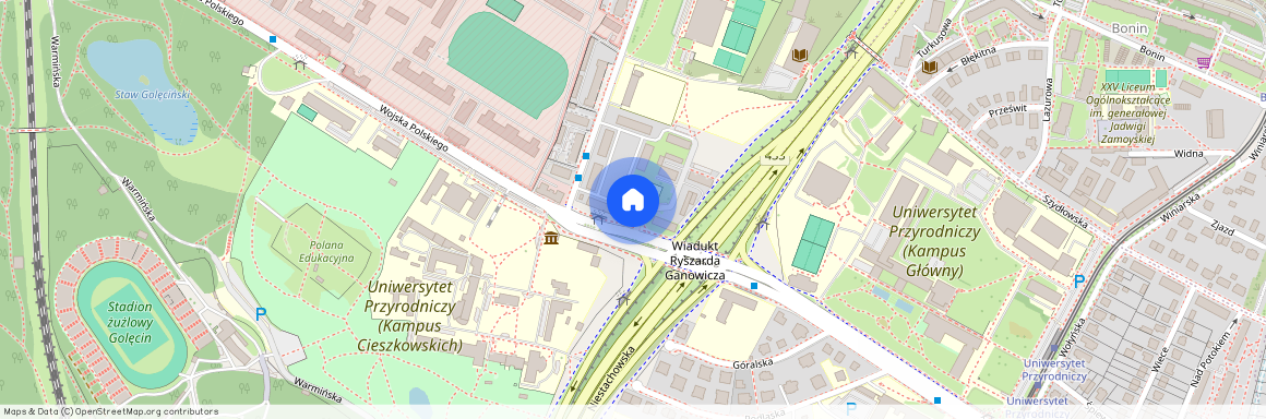 ul. Wojska Polskiego 68, Golęcin, Jeżyce, Poznań, wielkopolskie