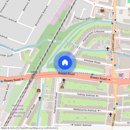 Palmerston Crescent, London