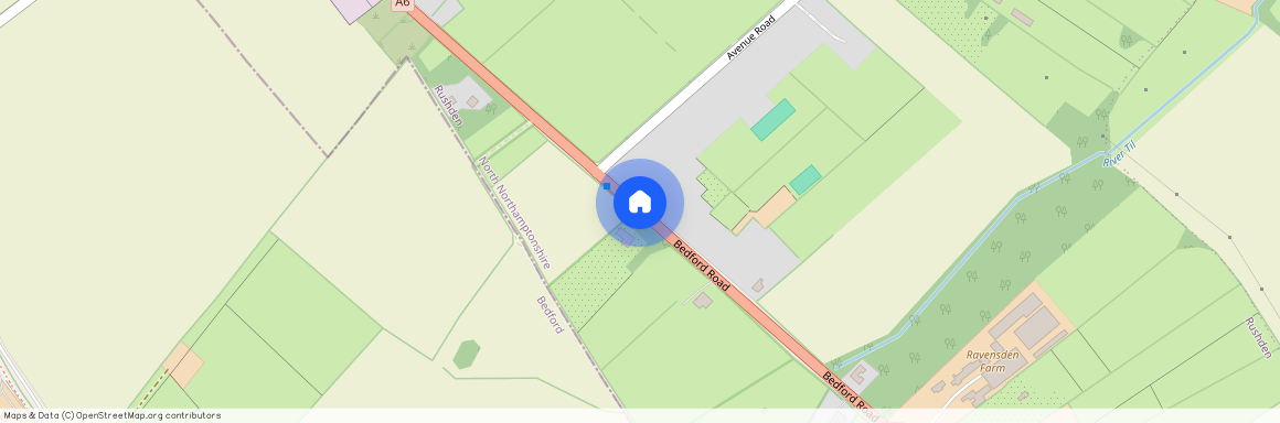 Bedford Road, Rushden, NN10