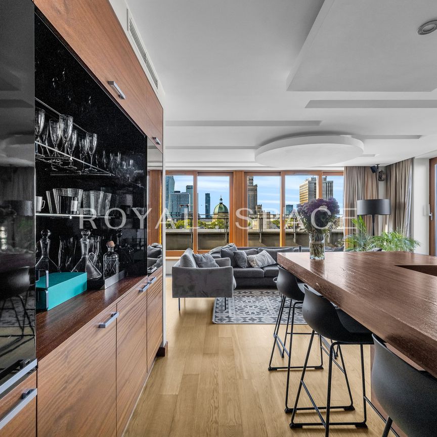 Penthouse z ogrodem i pięknym widokiem na miasto! - Фото 1