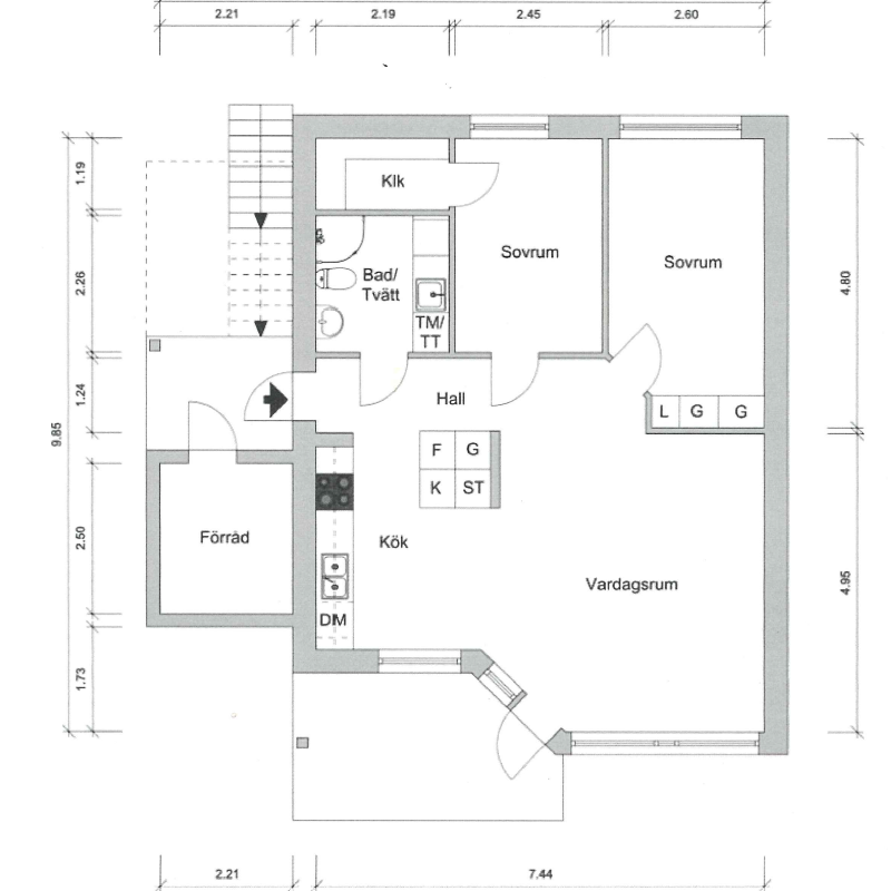 Trumpetgatan, Jönköping - Foto 2