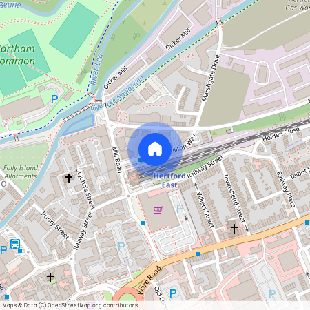 Claud Hamilton Way, Hertford