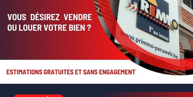 Appartement te huur in Péruwelz voor € 665 met 1 slaapkamer - Foto 1