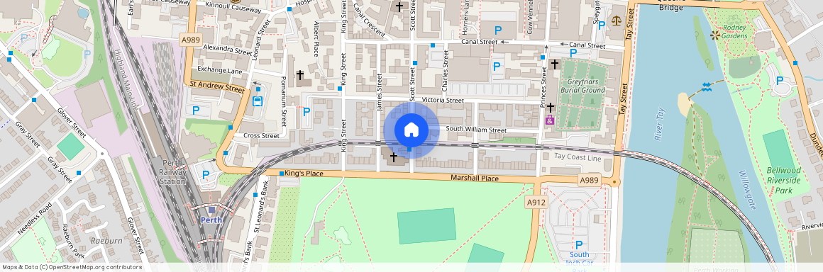 108d (Top Left), Scott Street, City Centre, Perth, Scotland, PH2 8LU
