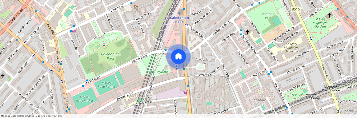 Sterling Way, Islington, London, N7