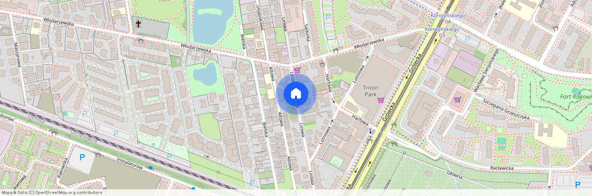 ul. Lirowa, Szczęśliwice, Ochota, Warszawa, mazowieckie