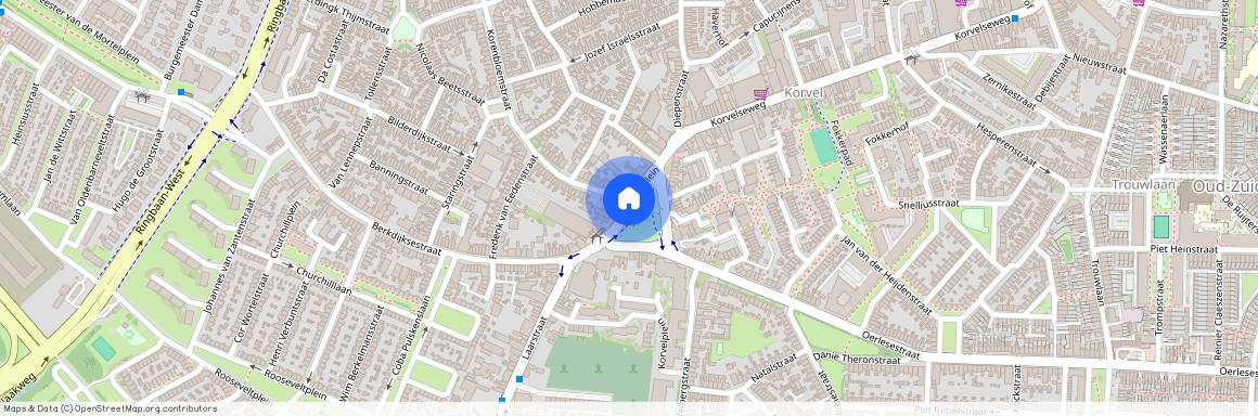 Schrijversbuurt, 5025 JX, Korvelplein, Tilburg