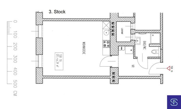 Provisionsfrei: Toprenovierter 34m² Altbau mit Einbauküche - 1200 Wien - Photo 1