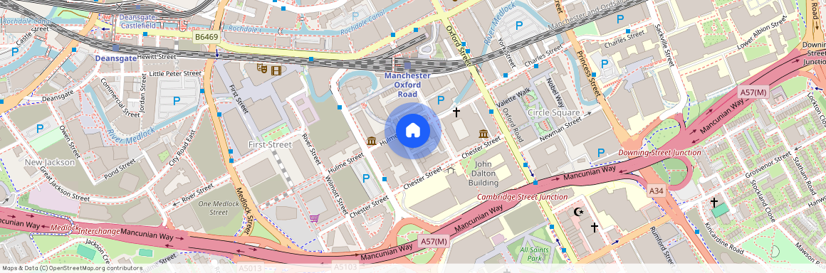 Greater Manchester, M1, Hulme Street, Manchester