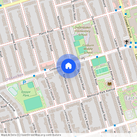 491 Cosburn Avenue Unit# B, Toronto