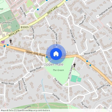Upper Hale Road, Farnham, GU9