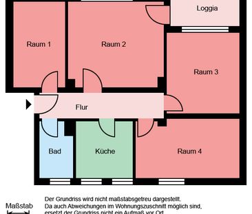 Schöne 4 Zimmer-Wohnung mit Balkon und Tageslichbad in Lüdenscheid ... - Photo 5