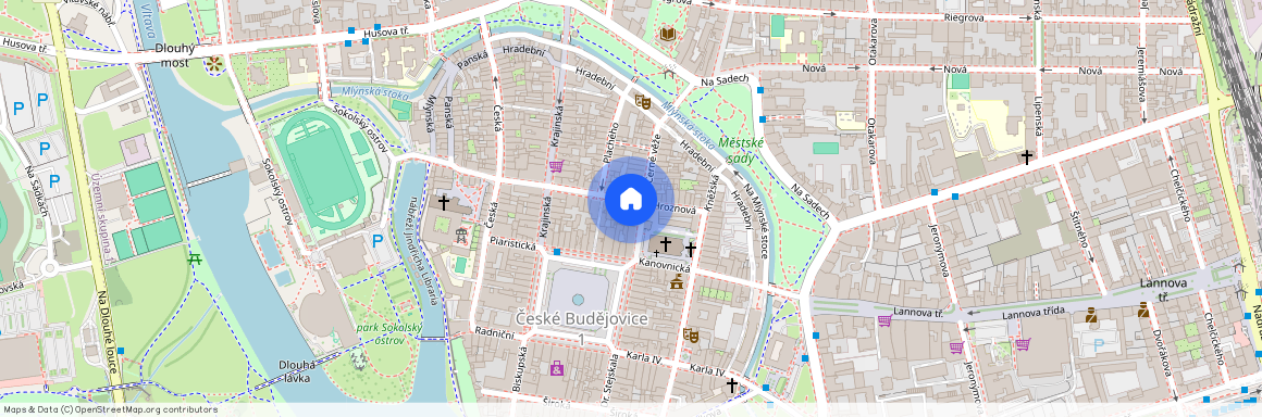 Hroznová, České Budějovice - České Budějovice 1