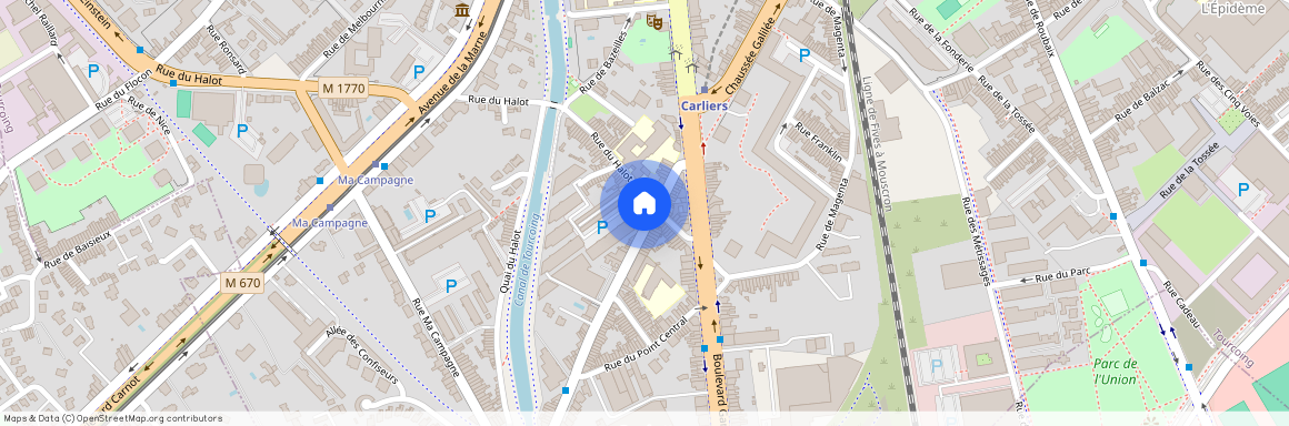 2 Rue Du Blanc Seauaquaverde, 59200, Tourcoing