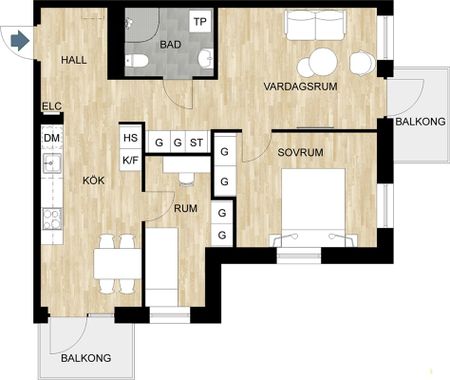 Kurirgatan 24 A - Foto 4