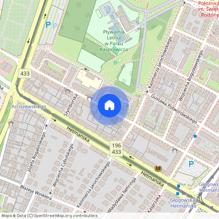 ul. Józefa Chociszewskiego, Grunwald, Grunwald, Poznań, wielkopolskie