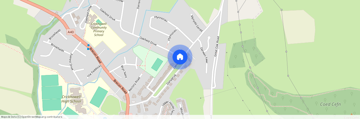 Llanbedr Road, Crickhowell