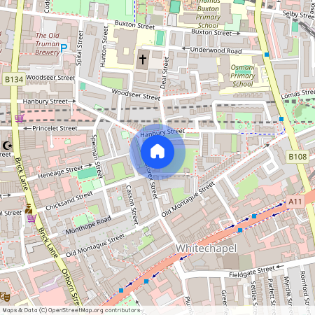 Hanbury Street, Kingward House