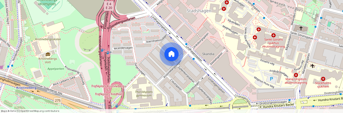 Kristinebergsvägen, Stockholm