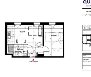 Location Appartement 2 pièces 41m² REIMS 51100 - Photo 6