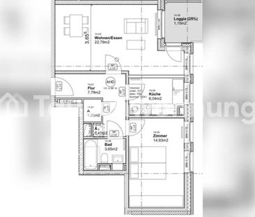 TAUSCHWOHNUNG Saga Neubau 2 Zimmerwohnung gegen Saga 3-4 Zim. - Foto 1