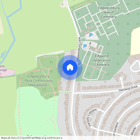 Edgwarebury Lane, Edgware, Middlesex, HA8