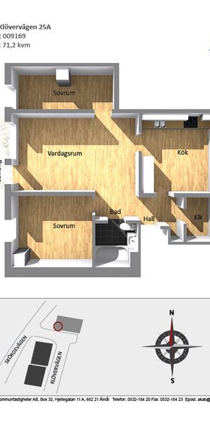 Klövervägen 25 A - Foto 1