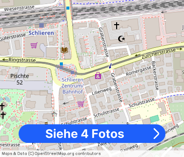 1.5 Zimmer, 31 m², 4. Stock - Foto 1