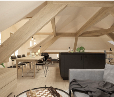 Top moderene Dachwohnung im Loftstyle zu vermieten - Foto 1