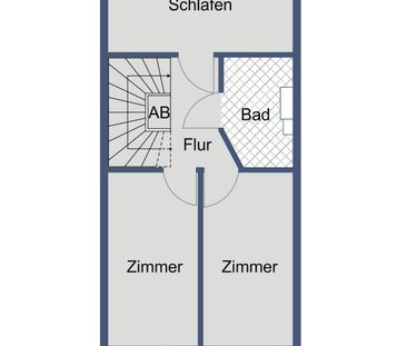 WBS erforderlich - Tolle Familienwohnung auf 2 Etagen - Foto 1