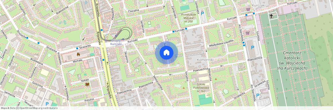 ul. Gospodarcza, Stare Chojny, Górna, Łódź, łódzkie