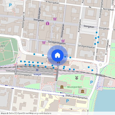 Norra Järnvägsgatan, Växjö