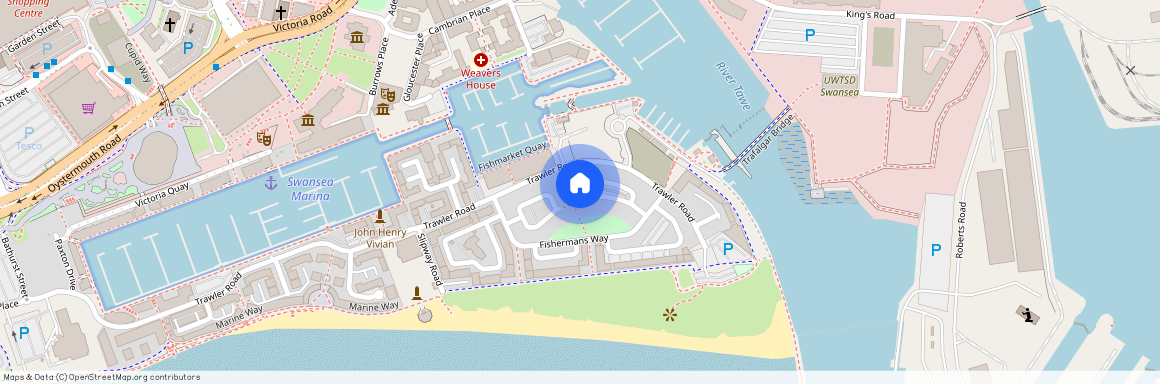 St Stephens Court, Marina, Swansea. SA1 1SA