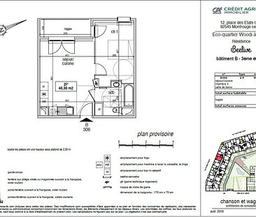 location Appartement T2 DE 40.3m² À MELUN - Photo 1