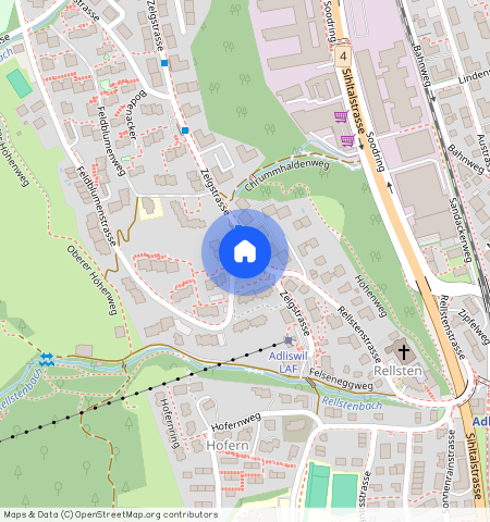 Zelgstrasse **, 8134, Adliswil