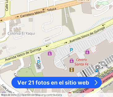 Renta departamento en Prol. Vasco de Quiroga, Colonia Santa Fe Cuaj... - Foto 1