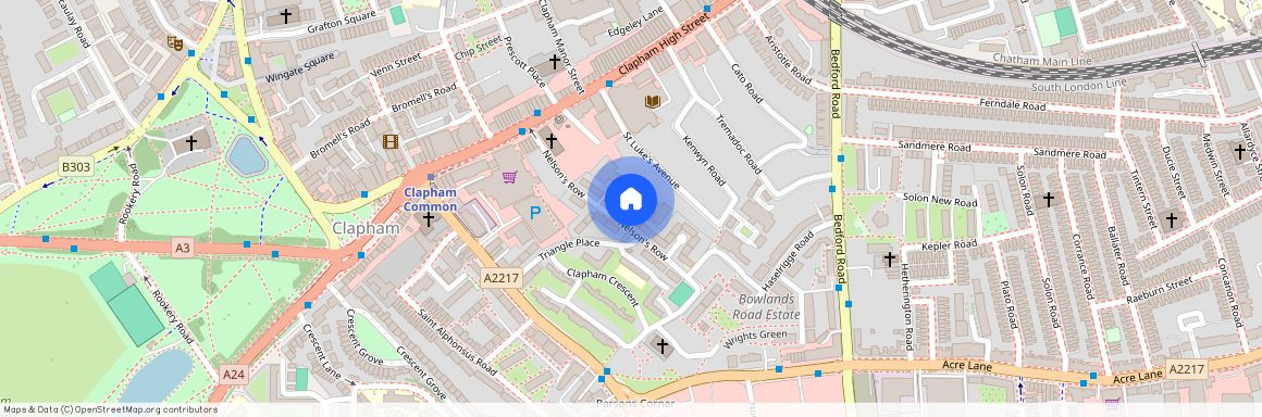 Whites Square, Clapham