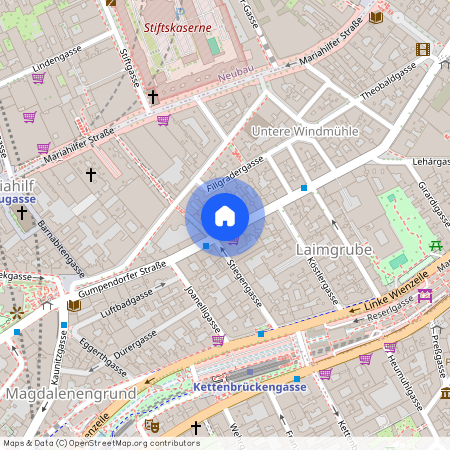 Gumpendorferstraße 36/Stiege 1, Vienna