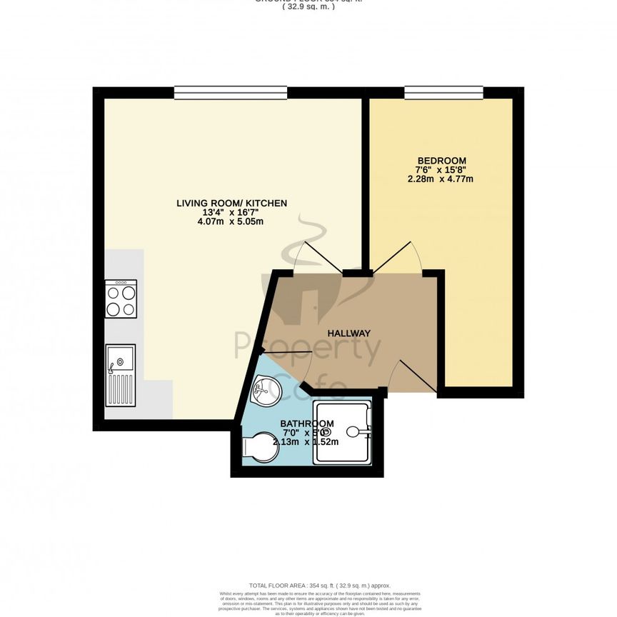 A 1 Bedroom Flat Instruction to Let in Hastings - Photo 2