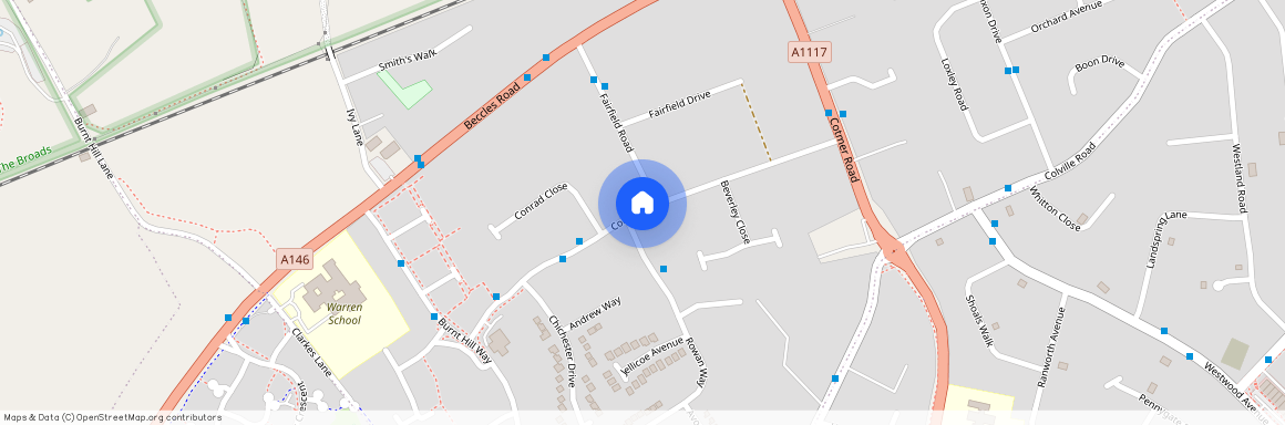 Conrad Road, Lowestoft, NR33