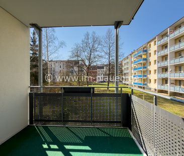 Balkon - EBK - renoviert | 2-Zimmer-Wohnung Plauen Haselbrunn - Photo 4