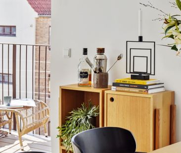 Møntmesterhus – Lækker 3-værelses lejlighed med egen terrasse i et ... - Photo 5